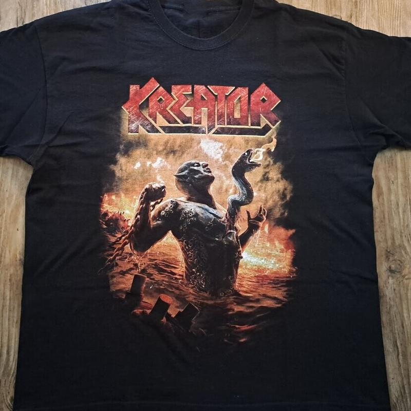 Kreator Band T-shirt noir en coton S 5Xl S