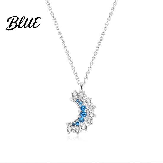 Comfortable Necklace 1 Set Sun And Moon Necklaces Couples Matching