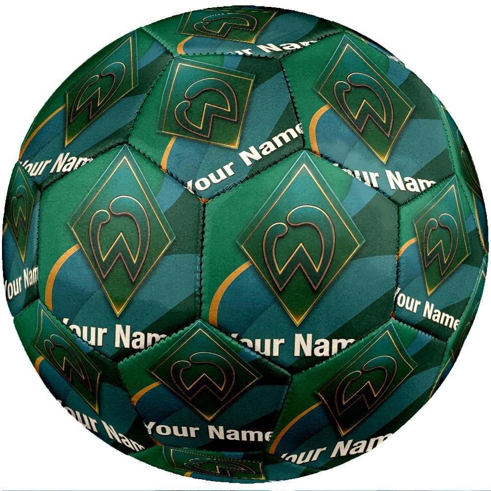 Werder Bremen FC Fashion Size 5 Football Wearproof Non‑Slip Soccer Ball For Sports Training Entertainment Use