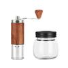 Glass Coffee Storage Jar and Grinder Set