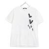 LOUIS VUITTON 2021 HKY86W Floating Print T-shirt tops M whiteUsed