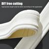 2.3m * 8cm XPE Foam 3D Skirting Line Waterproof Thicken Tiles Border Paper Self-adhesive Home Decor Waistline Edge Banding Strip