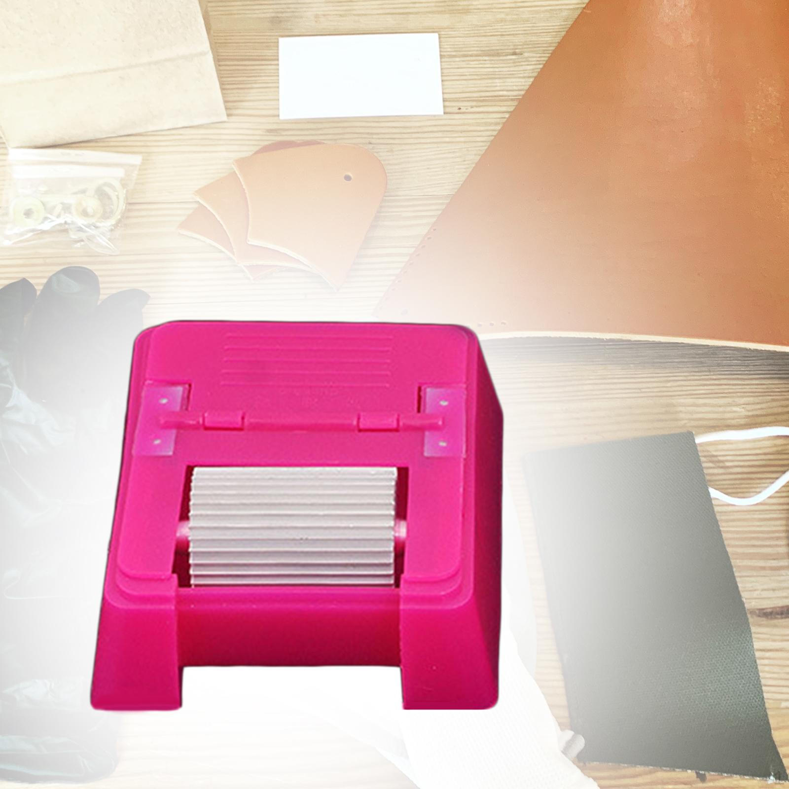 

Инструмент для масляной кромки коробки для запечатывания кожи, портативный валик для покраски Rough Grain Roller