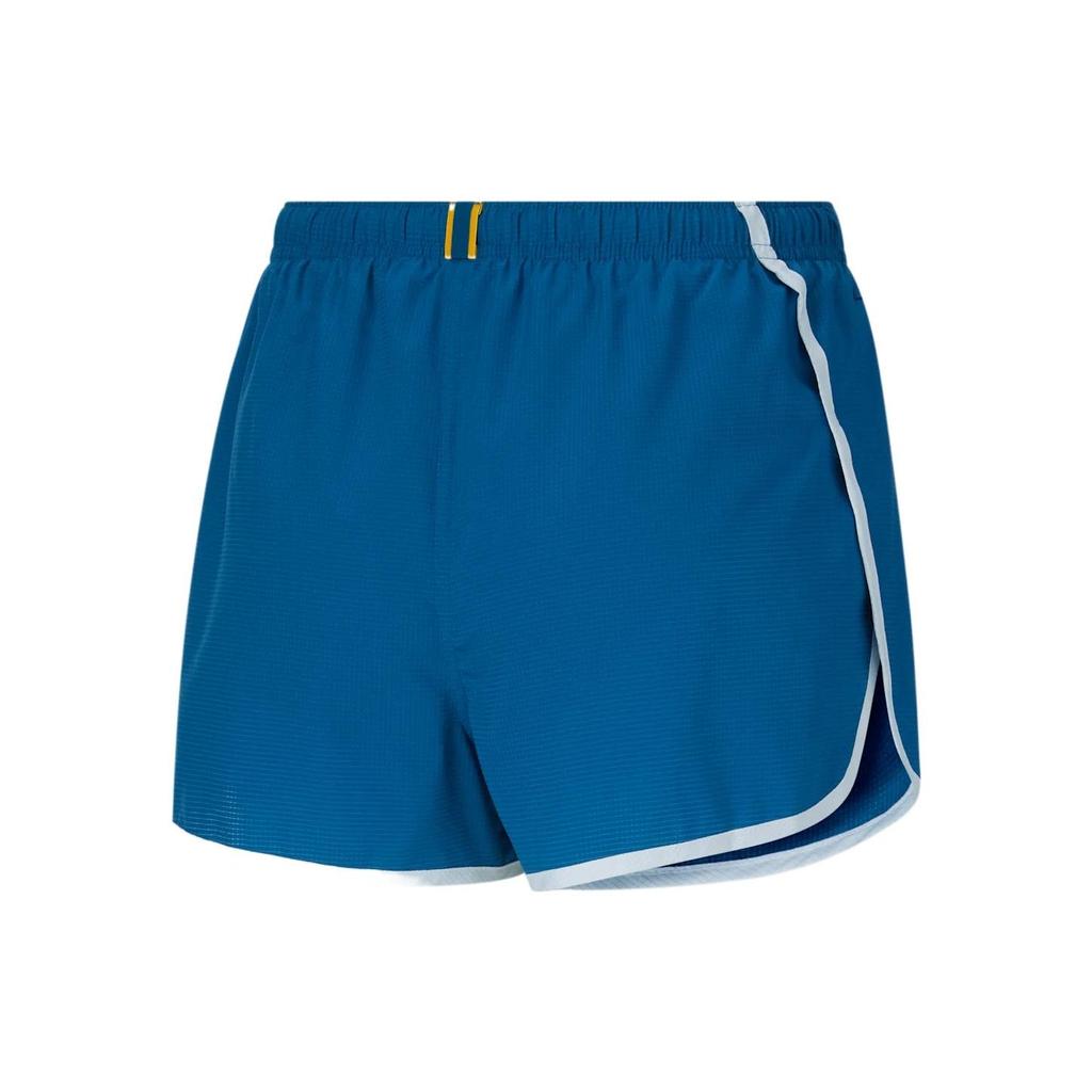 Puma X Tracksmith Collaboration Sports Logo Print Elastic Waist Summer Drawstring Shorts Women shorts Light-Blue 522279-81