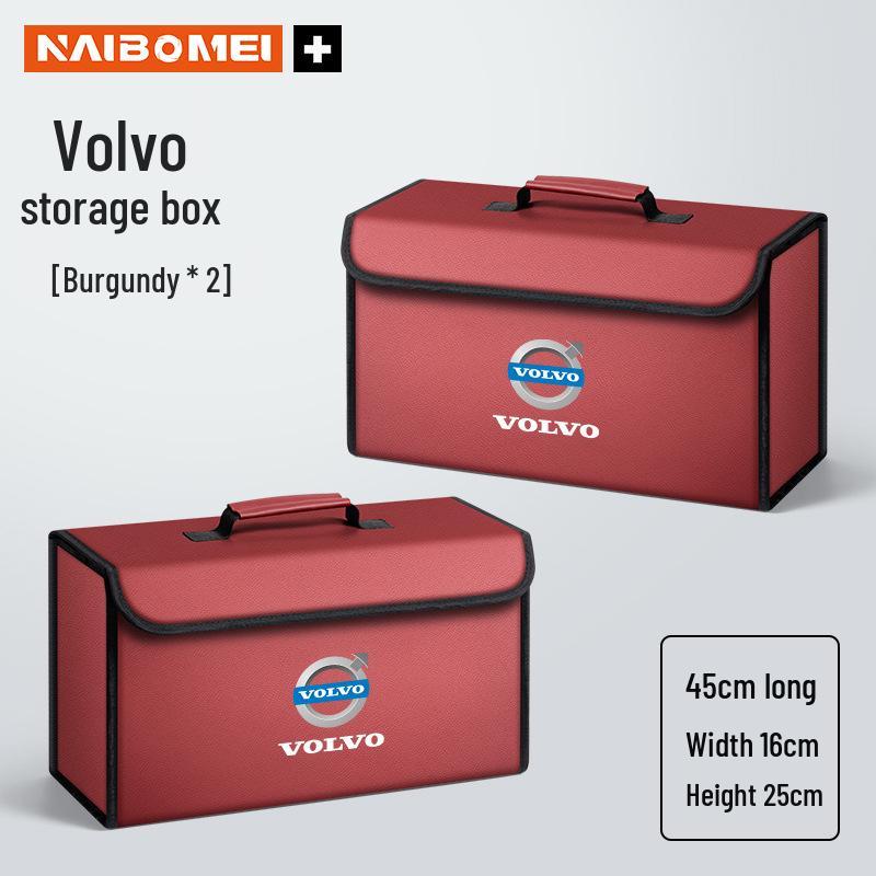 Car Trunk Storage Organizer for Volvo XC60 S60 XC90 S90 V40 V60