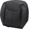 GXARTS #X9 Black Front Driver Side Bottom Seat Cover Replacement Leather Compatible with Jeep Wrangler 2013 2014 2015 2016 2017