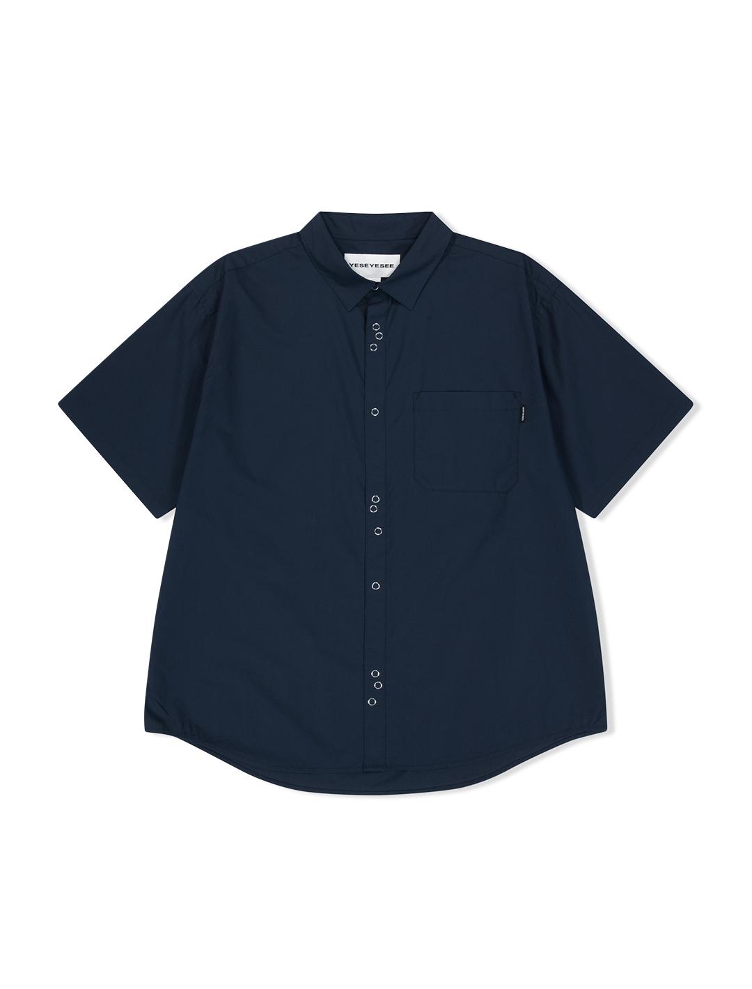 Yes Ic Pinnacle S/S Shirt Navy Navy/M
