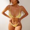 Women Sexy Shiny Crystal Diamond Two Piece Bikini Swimming Swimsuit
