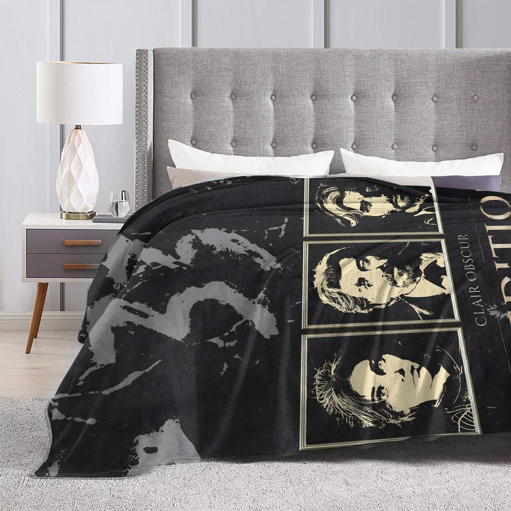 Clair Obscur Expedition 33 Maelle Plaid Kwaliteit Super Zacht Beddengoed Plaids Winter Picknick Slaapkamer Patroon Sprei