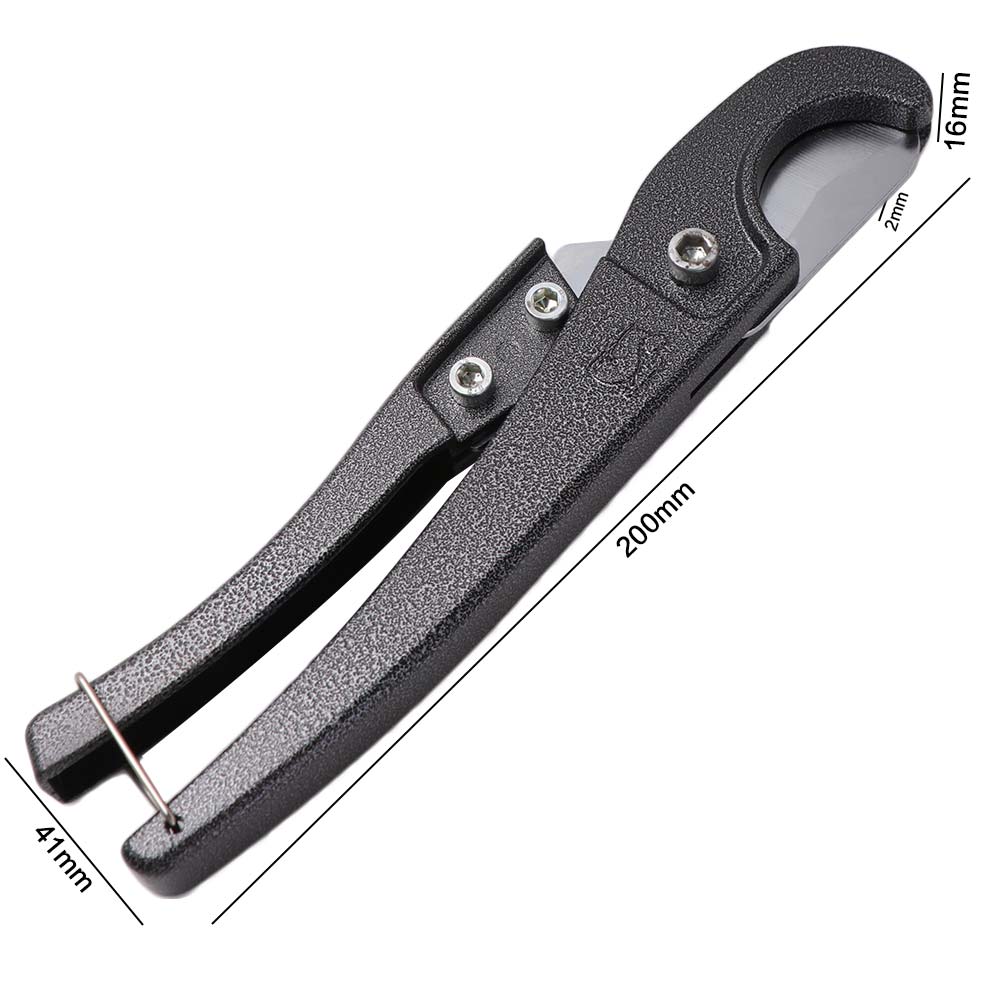 3-32mm Opening PVC Pipe Cutter Adjustment Aluminum Alloy Tube Pipe Shear Scissors Manual Cutting Non-slip Plumbing Manual Tool