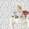 Vintage blue floral wallpaper - Self-adhesive Self Adhesive Contact Paper Removable Waterproof Wallpaper For urniture Renovation