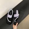 South In the South Black Small Man Platform Sandals Women's 2025 New Summer Wear Premium Cool Slippers