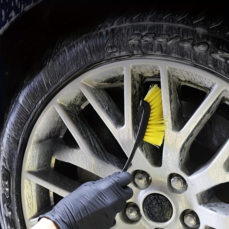 Multi-Use Car Wheel Brush Essential Washing Tool for Cleaning and Detailing Car Wash Brushes