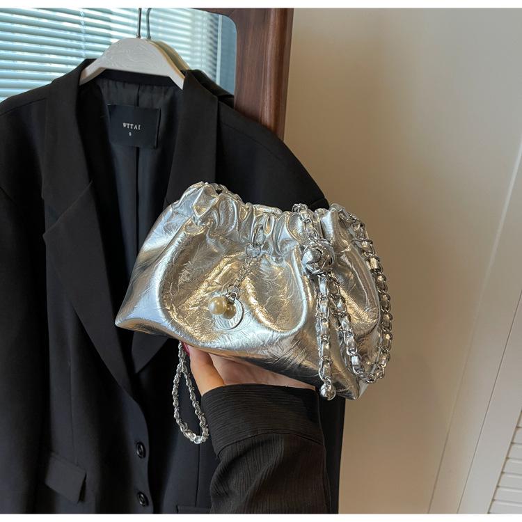 2023 Women's Trendy Designer Chain Shoulder & Crossbody Bucket Bag