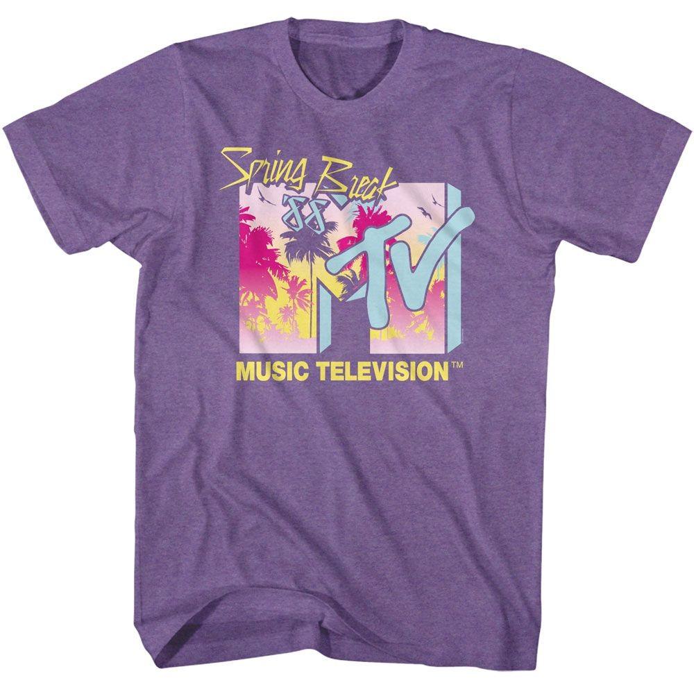 

MTV Spring Break 88 Palm Trees TV Shirt XL