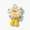 Cute Cotton Filled Scrunchies Cloth Plaid Flower Hair Ring Creative Bun Rubber Bands  Travel