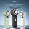 Mini Portable Rechargeable Turbine Fan with Semiconductor Cooling, Ice Pack, Handheld Fan for Desktop