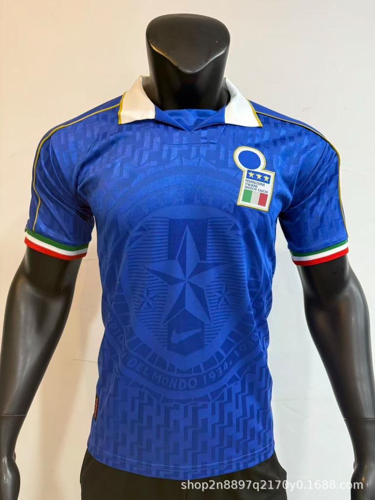 Retro jersey nostalgic version National team version Club version League version Classic short-sleeved men's **