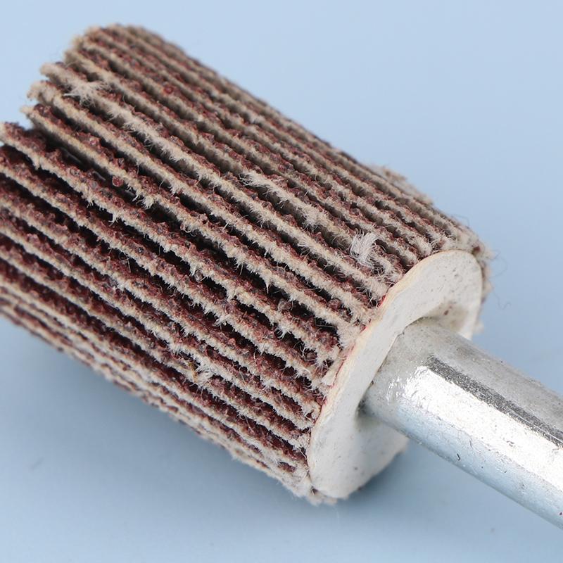 3Pcs 80 Grits Alumina Particles Flap Wheel Sanding Paper Flap Wheel For Removing Rust Deburring Grinding Polishing Flat