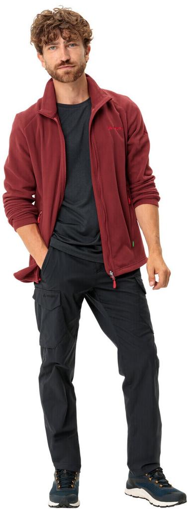 Jacket VAUDE Men's Rosemoor Fleece Jacket II Carmine Uni