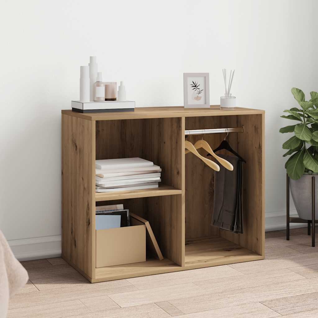 Artisan Oak Ankle Cabinet 31.5 X 15.7 X 25.6 In (L X D X H) Engineered Wood