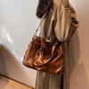 Women's Large Soft Leather Shoulder Handbags 2023 Big Size Designer Crossbody Bag All Match Tote Bag Female Casual Messenger Bag