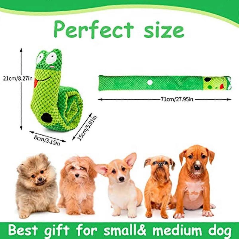 Malydyox Dog Toys for Boredom Interactive Squeaky Dog Toys for Small and Medium Dogs  Soft Puppy Teething Toy  Snuffle Dog Toys  Foraging Training and