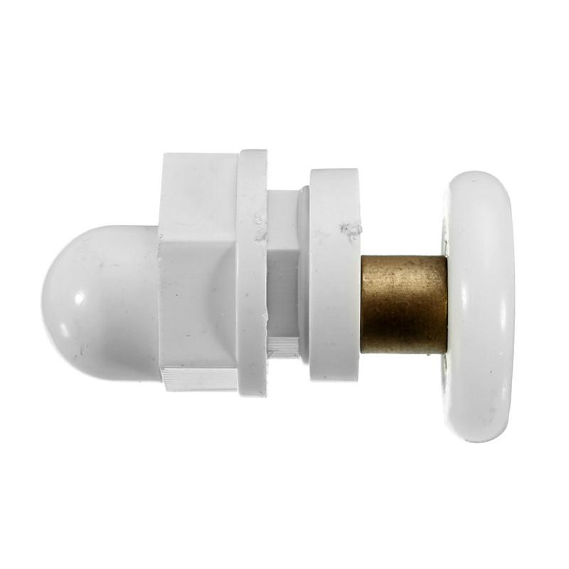 4PCS/lot 23mm-25mm Dia Partiality Shower Bath Door Runners Wheels Pulleys Long Lasting Easy Glide Rollers