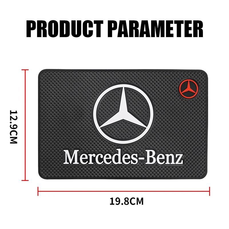 GLC GLB 1PCS Car Dashboard Silicone Non Slip Mat Phone Holder Anti-skid Pad Auto Accessories For Mercedes Benz AMG Class GLK W2