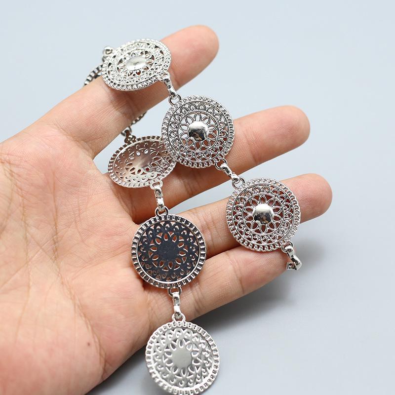 Ethnic Metal Chain Skirt Hem Pendant - Dance Costume Waist Decoration & DIY Accessory