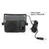 3.5mm Plug 3W Portable Mini External Speaker with Builtin Noise Filter Switch Universal for CB Radio