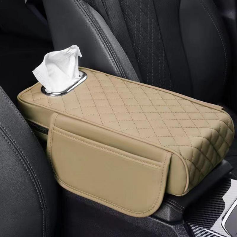 Center Console Pad Automotive Armrest Cushion Armrest Seat Box Protector Cushion Comfortable Car Decor Accessories For Cars