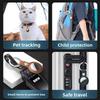 PU Leather Case for Airtag Metal Pendant Protective Case Cover Animals Tracker Accessories Waterproof Luggage Anti-Loss Keyring