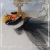 Halloween Funny Witch Hat Decoration Original Lolita Witch Pumpkin Top Hat Dark Hair Yarn Hair Clip