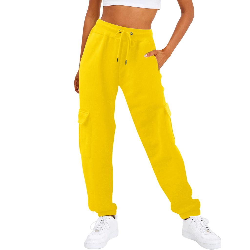 Women's Sweatpants Baggy Casual High Waisted Workout Athletic Bottom Joggers Pants
