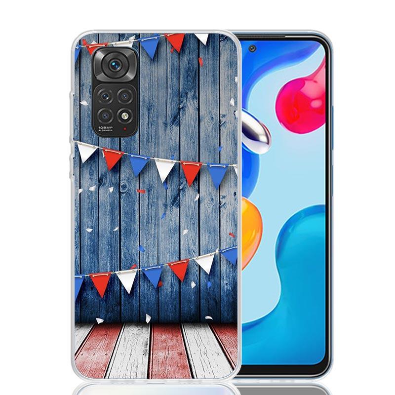 Chile Flag Phone Case For Xiaomi Redmi Note 13 14 15 Pro Plus 12S 12 14S 11S 11E 10 10S 11 11T 5G 4G Cover Coque Redmi Note 13 1