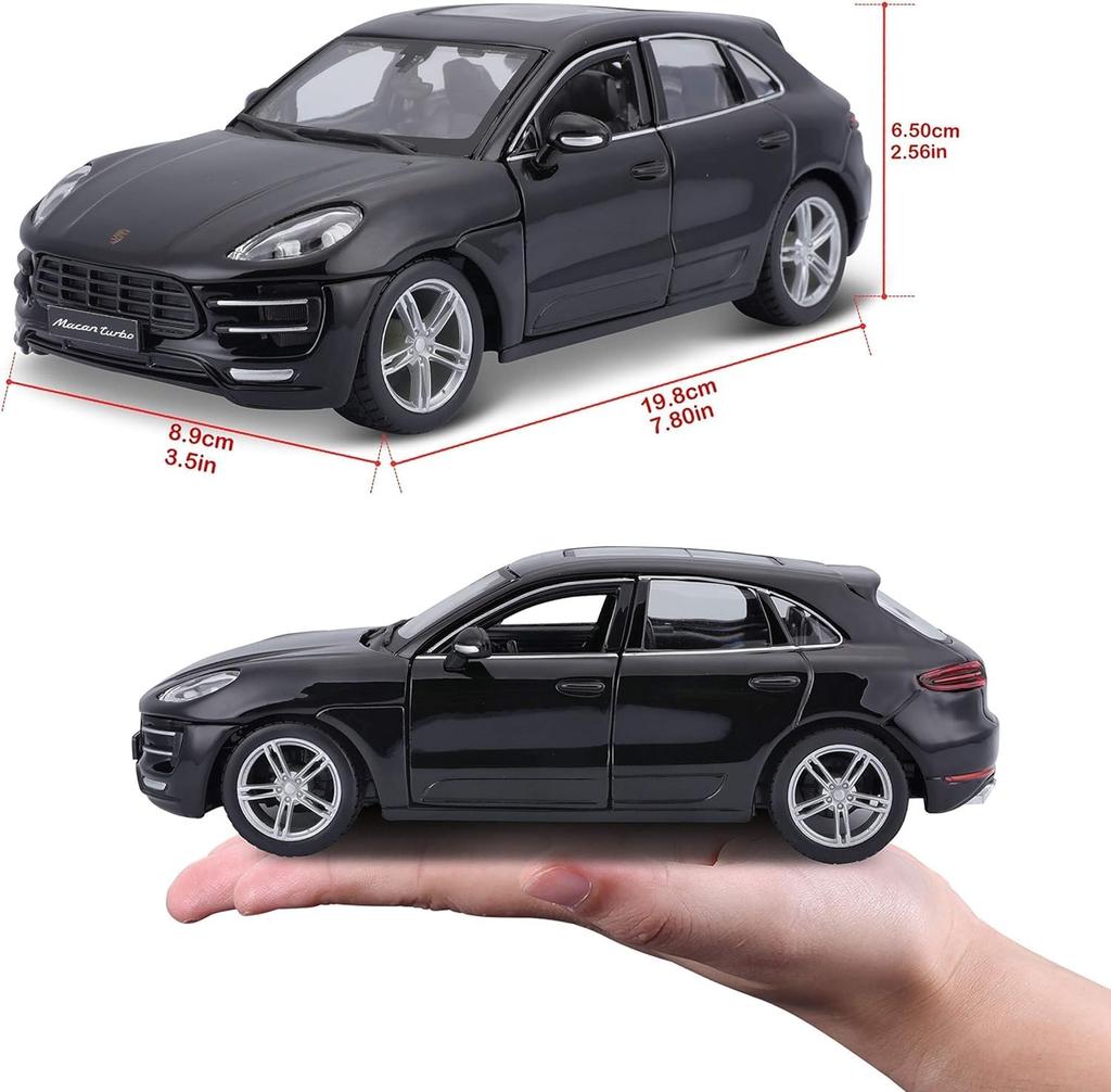 BURAGO Mini Car Porsche Macan MACAN 2015 1/24 (Black) [Item]