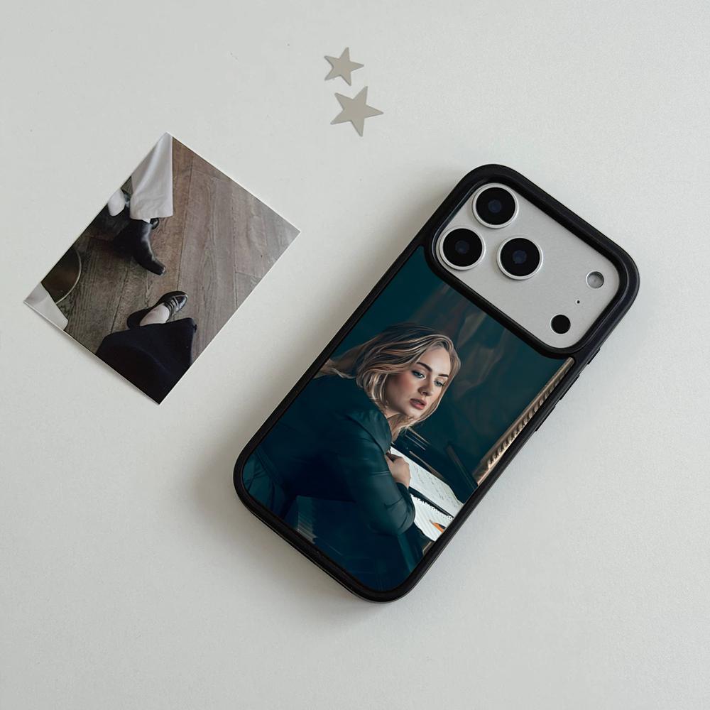 Singer A-Adele Phone Case For IPhone 17 Air 16 15 14 Plus 13 12 11 Pro Max Dual Tone Hard PC Fashion Protective Cover