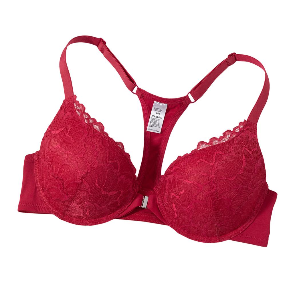 Exclusive for Lace French Sexy Gathering Large Size Bra Adjustable Comfortable Front Buckle Beautiful Back Underwear