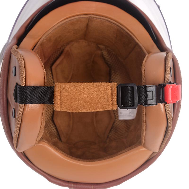 Unisex Half Safety Helmet for Motorcycles and Electric Scooters (Model 201-1)