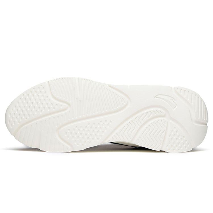 Anta Lifestyle Series Fleece Low-Top Casual Shoes Men sneakers Black 112148860-6