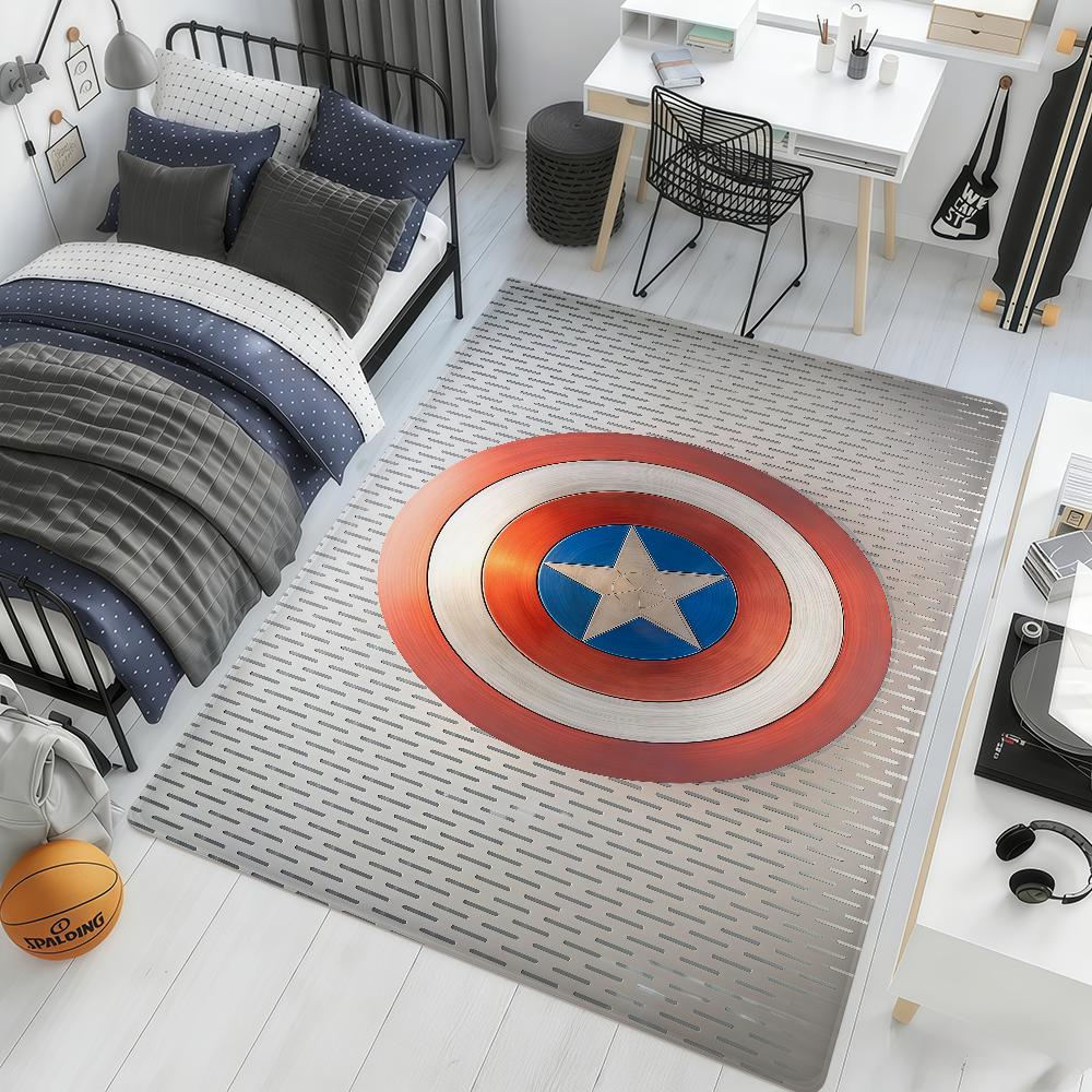 movie cool C-Captain A-America ML hogar Bedside Rug Kitchen Bath Floor Mat Hallway Balcony Carpet Entrance Doormat Decor Home