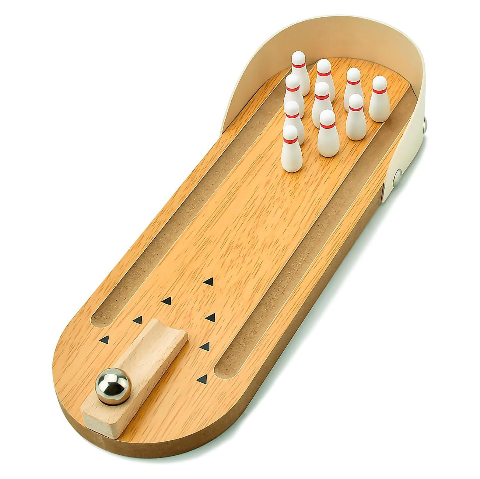 

Настольный мини-набор для боулинга, забавные подарки с белым слоном для взрослых, деревянный мини-набор для боулинга для домашнего офиса, настольные игрушки, гаджеты для снятия стресса