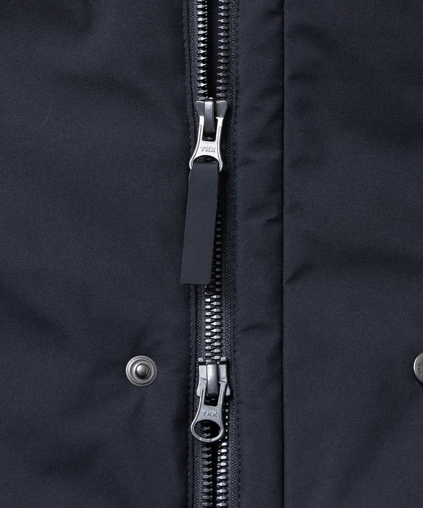 Musinsa Standard Silver Fox Long Down Parka [Black]