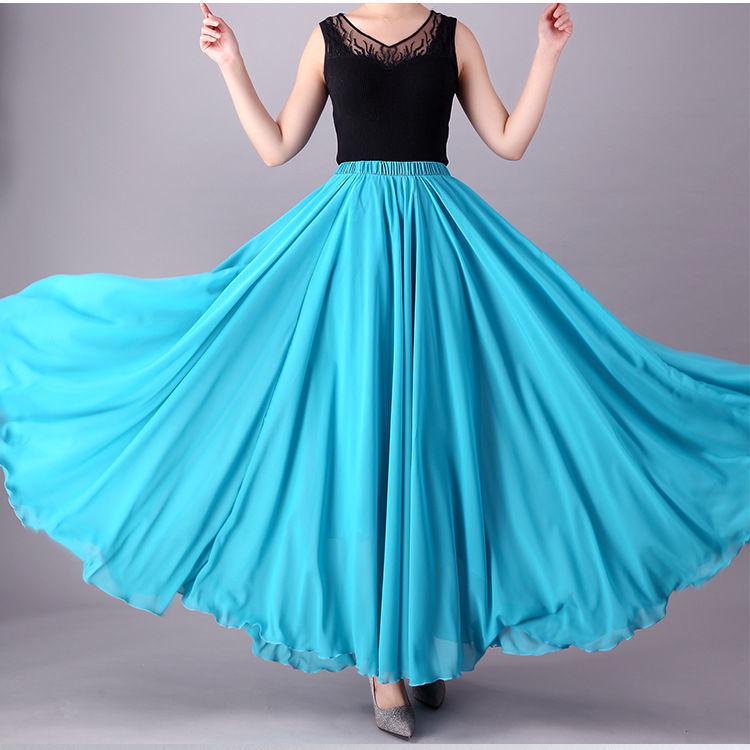 Agent 720 Scarlet Chiffon Classical Dance Skirt