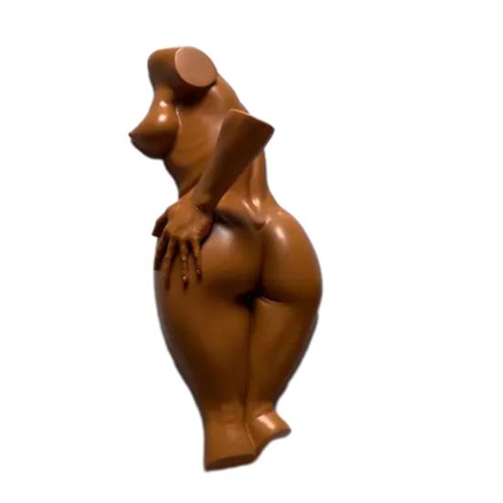 Yousheng Vtipný nástěnný hák na lidské tělo 5 palců Drzá socha Držák na ručníky a klíče do koupelny Vstupní hala Sexuální nohy a hák na tělo pro domácí dekoraci