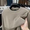 Unisex Velvet-Lined Cotton Hoodie: Warm, Skin-Friendly, Solid Color
