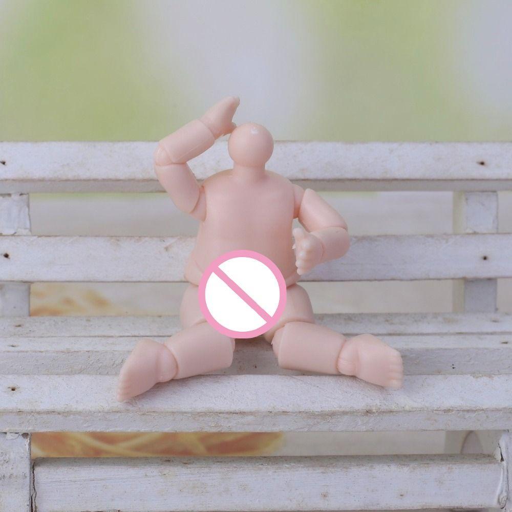 Multiple Joints Muscle Body Doll 6.3 cm Height BJD Doll Body New Figure Dolls for Doll Customized