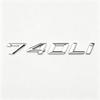 3D ABS Car Rear Trunk Letters Logo Badge Emblem Sticker For BMW 7 Series 730Li 735Li 740Li 745Li 750Li 760Li Auto Styling Decal Ya2