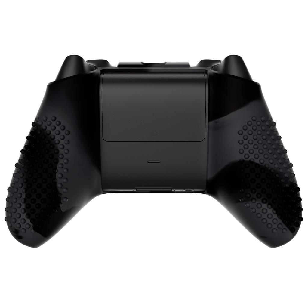 eXtremeRate PlayVital 3D Studded Xbox Series Controller Compatible Silicone Cover Skin with 6 Black Thumb Grip Soft Rubber Case Protector for Xbox